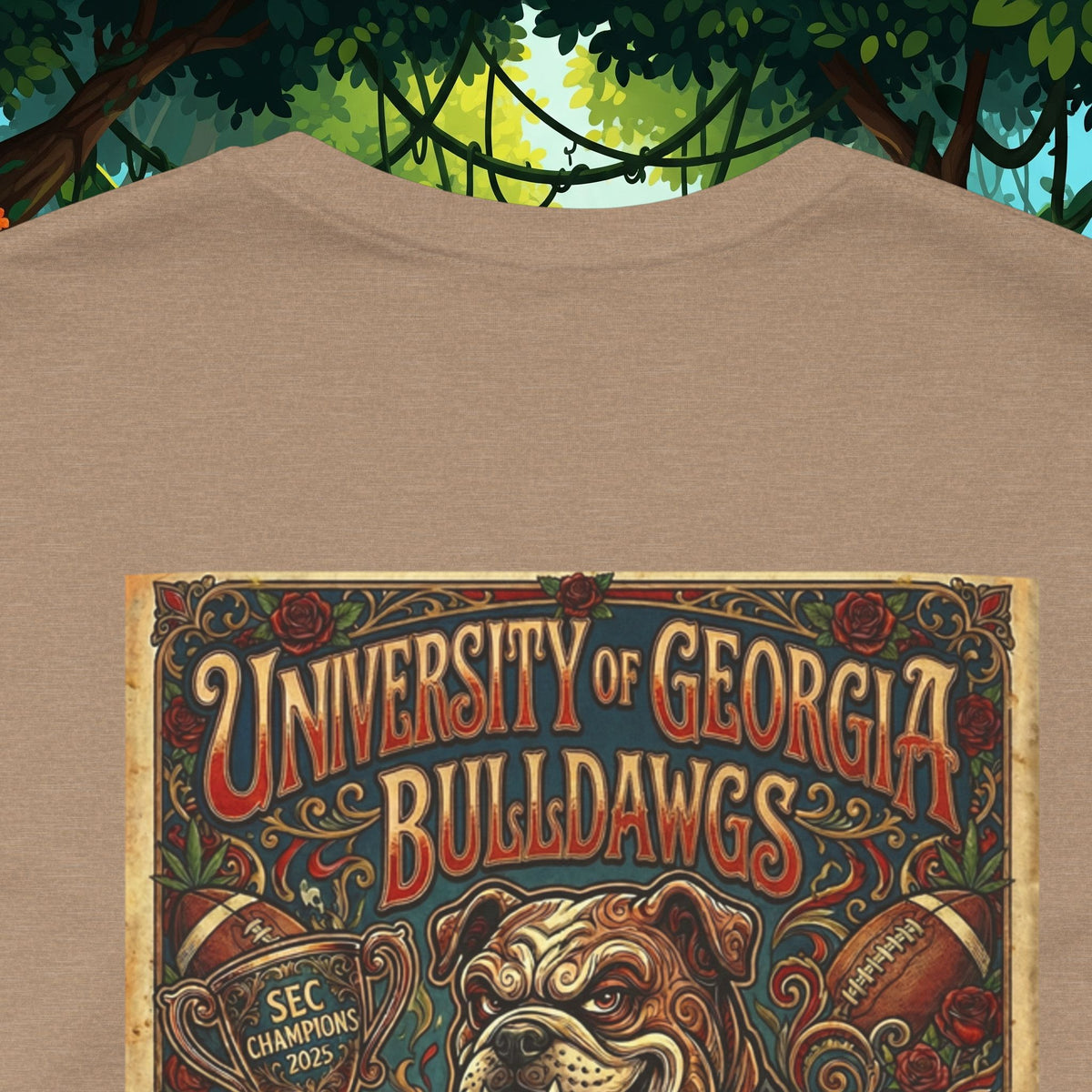 Georgia Bulldogs 2025 SEC Champions T-Shirt
