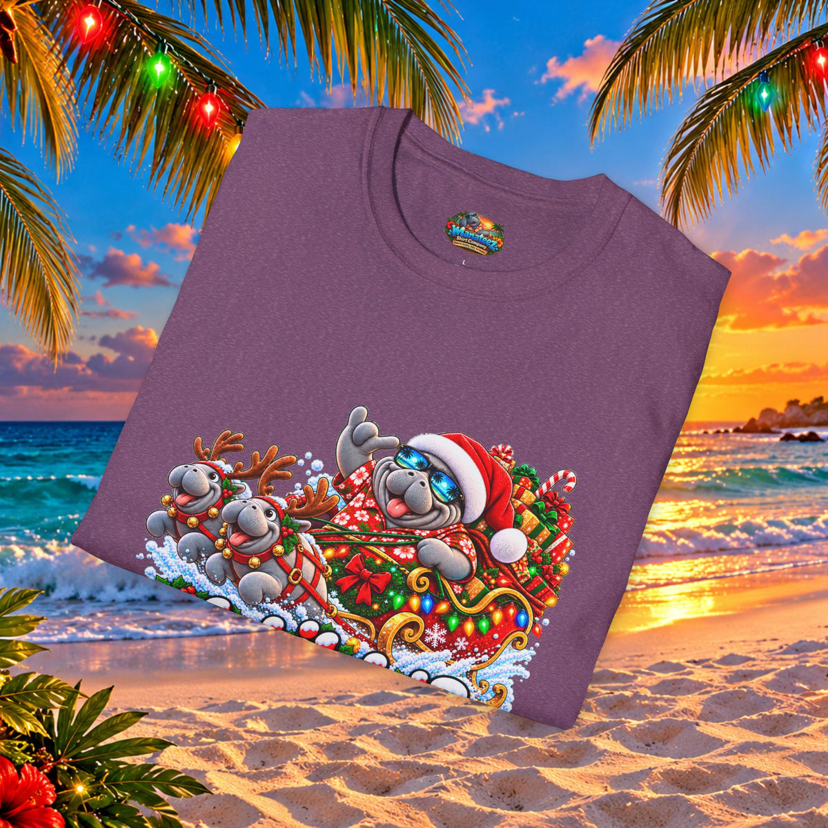Sleighin’ It Christmas Holiday T-Shirt