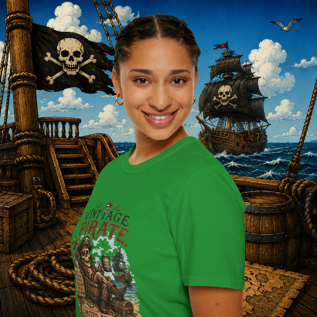 Vintage Pirate Limited Edition T-Shirt