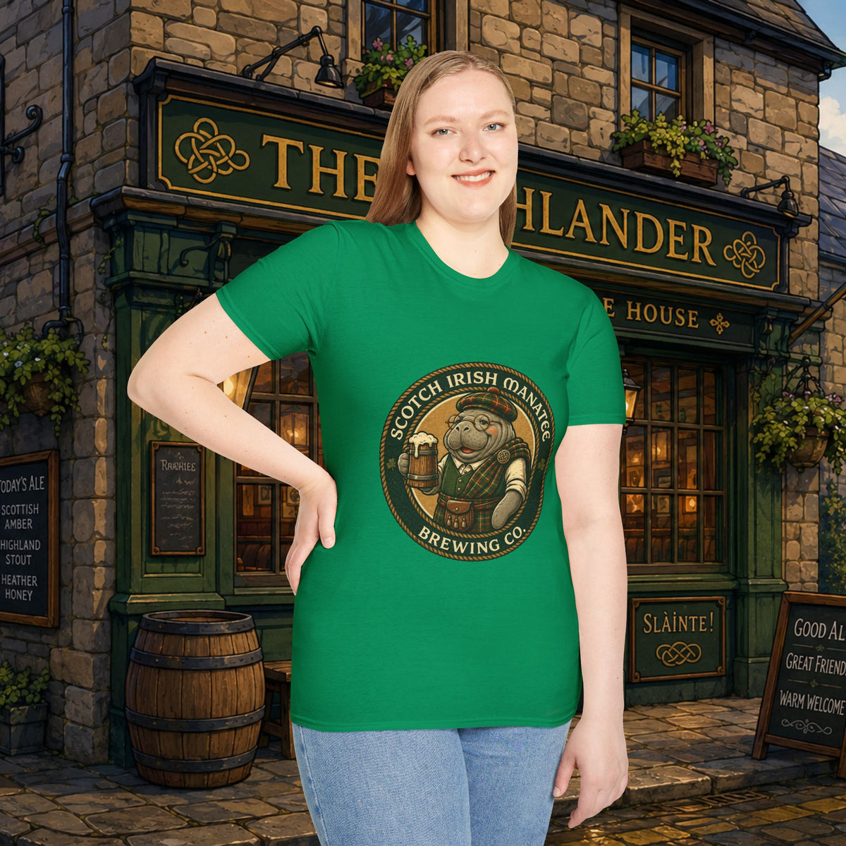 Scotch-Irish Manatee Brewing Company T-Shirt