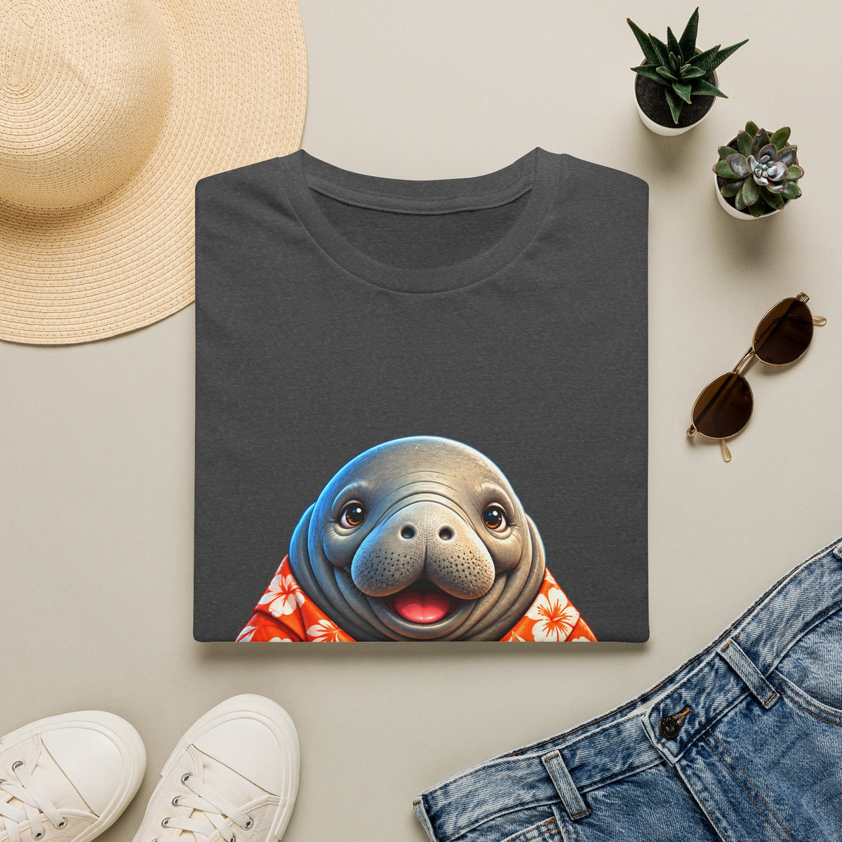 Bagel the Tropical Manatee T-Shirt