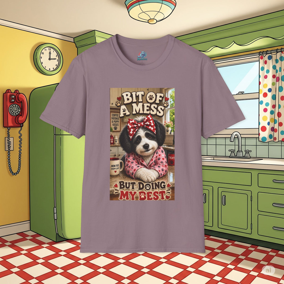 Bit of a Mess But Doing My Best Dog T-Shirt