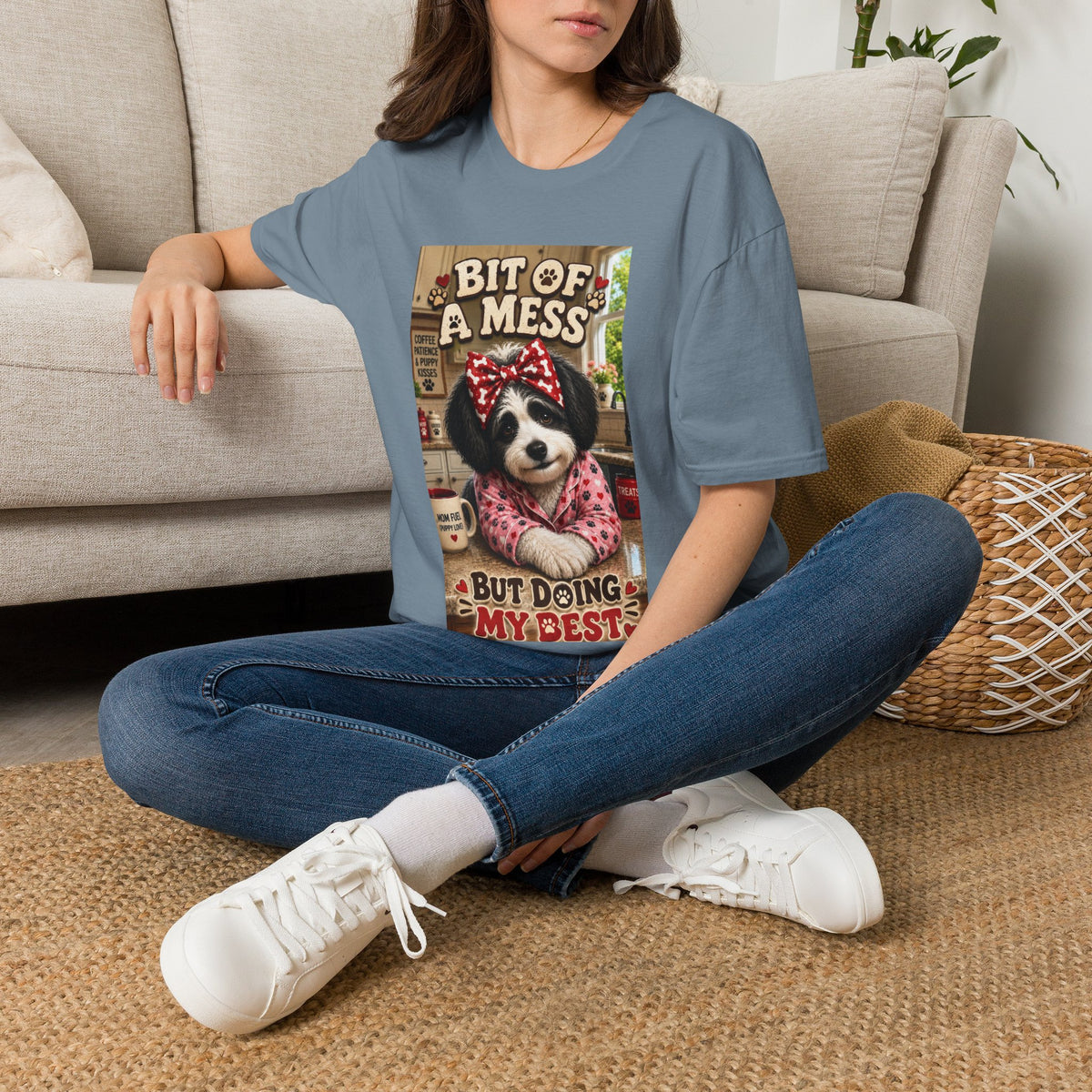 Bit of a Mess But Doing My Best Dog T-Shirt