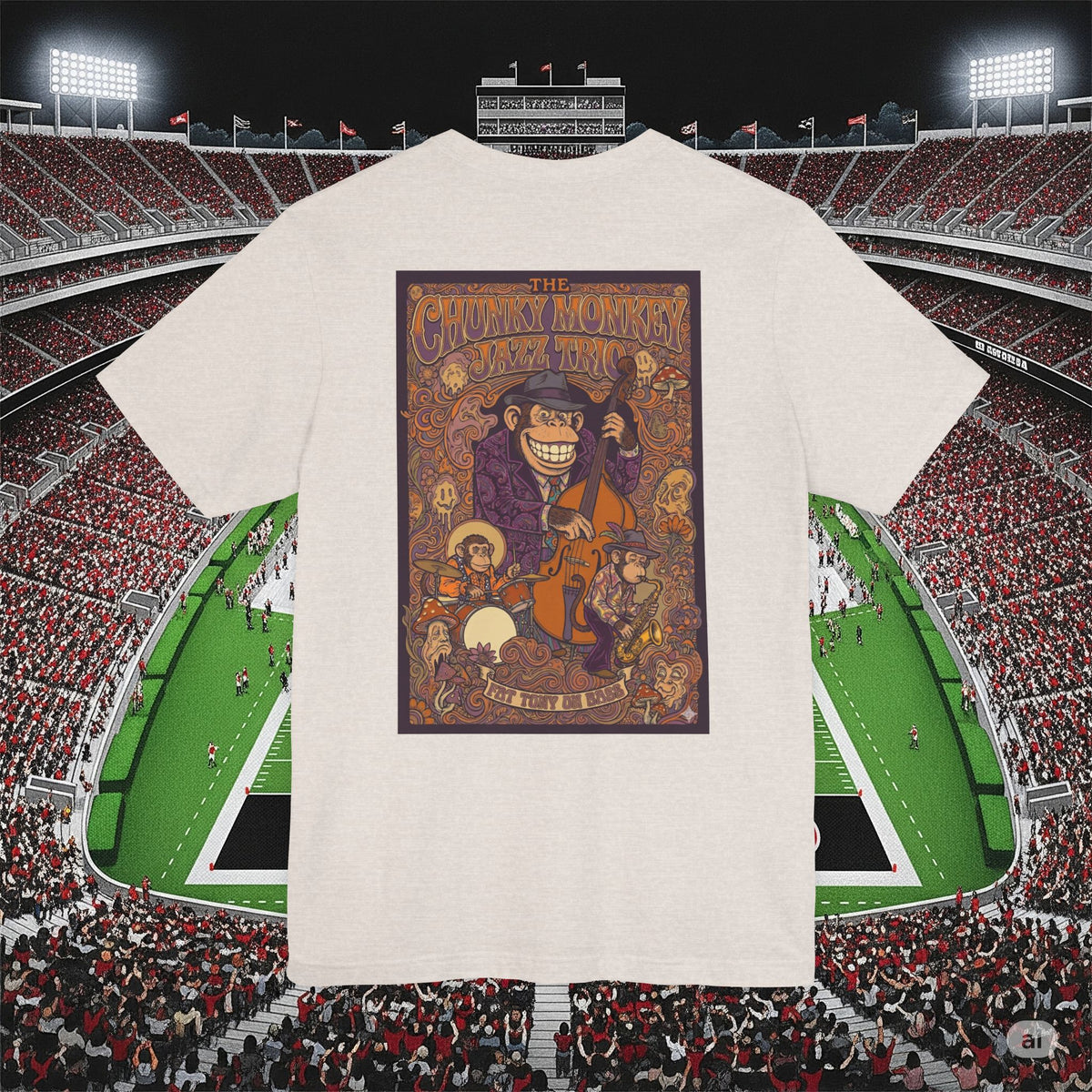 Vintage Style Fat Tony and the Chunky Monkey Trio Shirt - Retro Band Tee