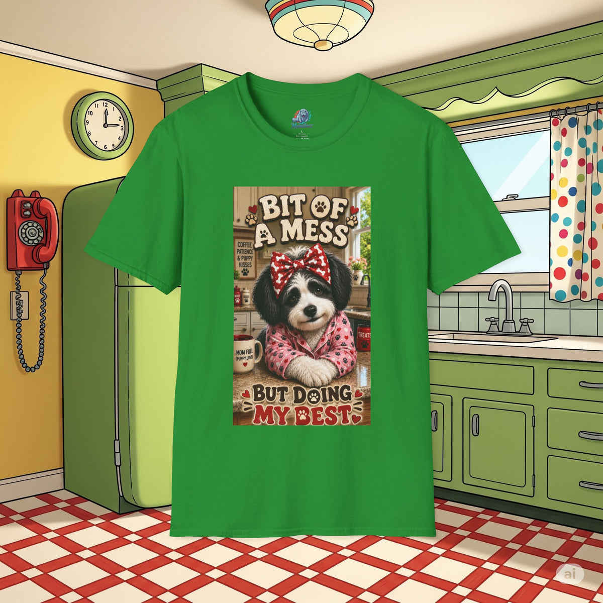 Bit of a Mess But Doing My Best Dog T-Shirt