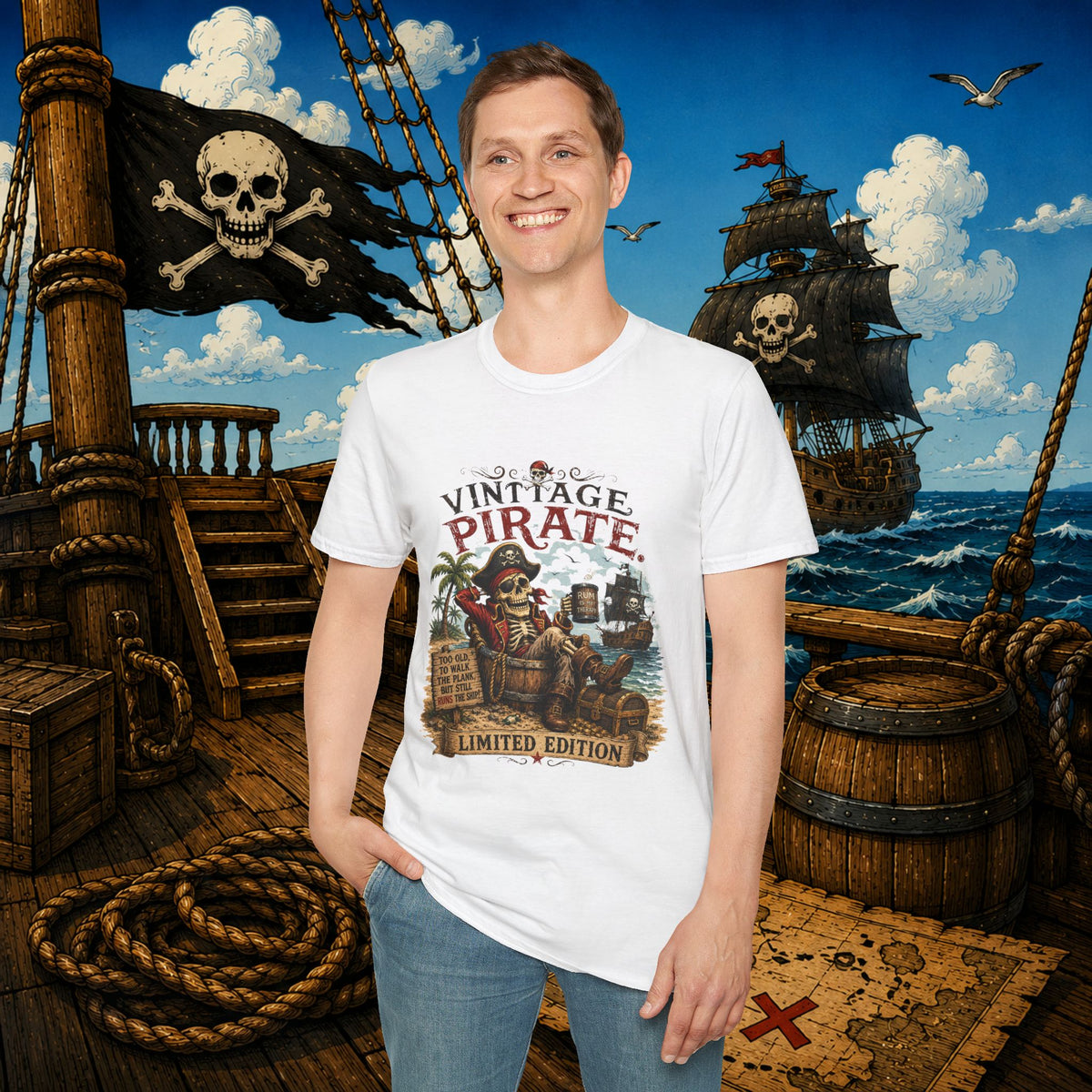 Vintage Pirate Limited Edition T-Shirt