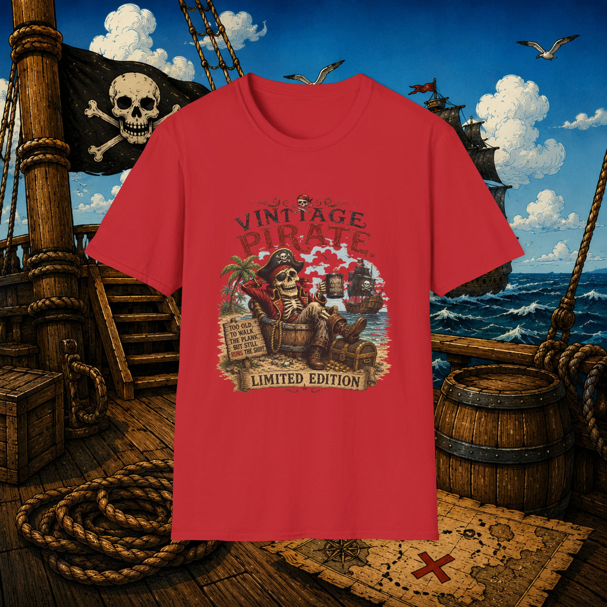 Vintage Pirate Limited Edition T-Shirt