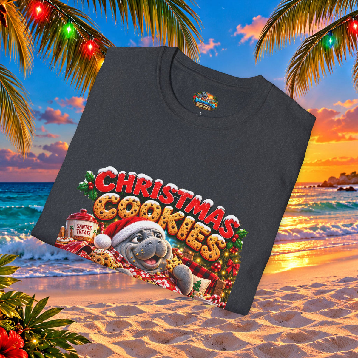 Christmas Cookies Emotional Support Snacks T-Shirt