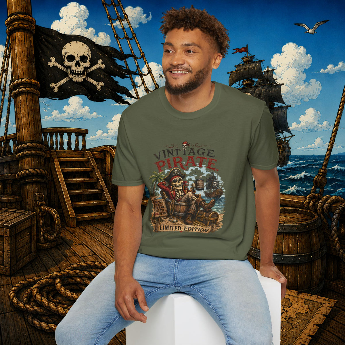 Vintage Pirate Limited Edition T-Shirt