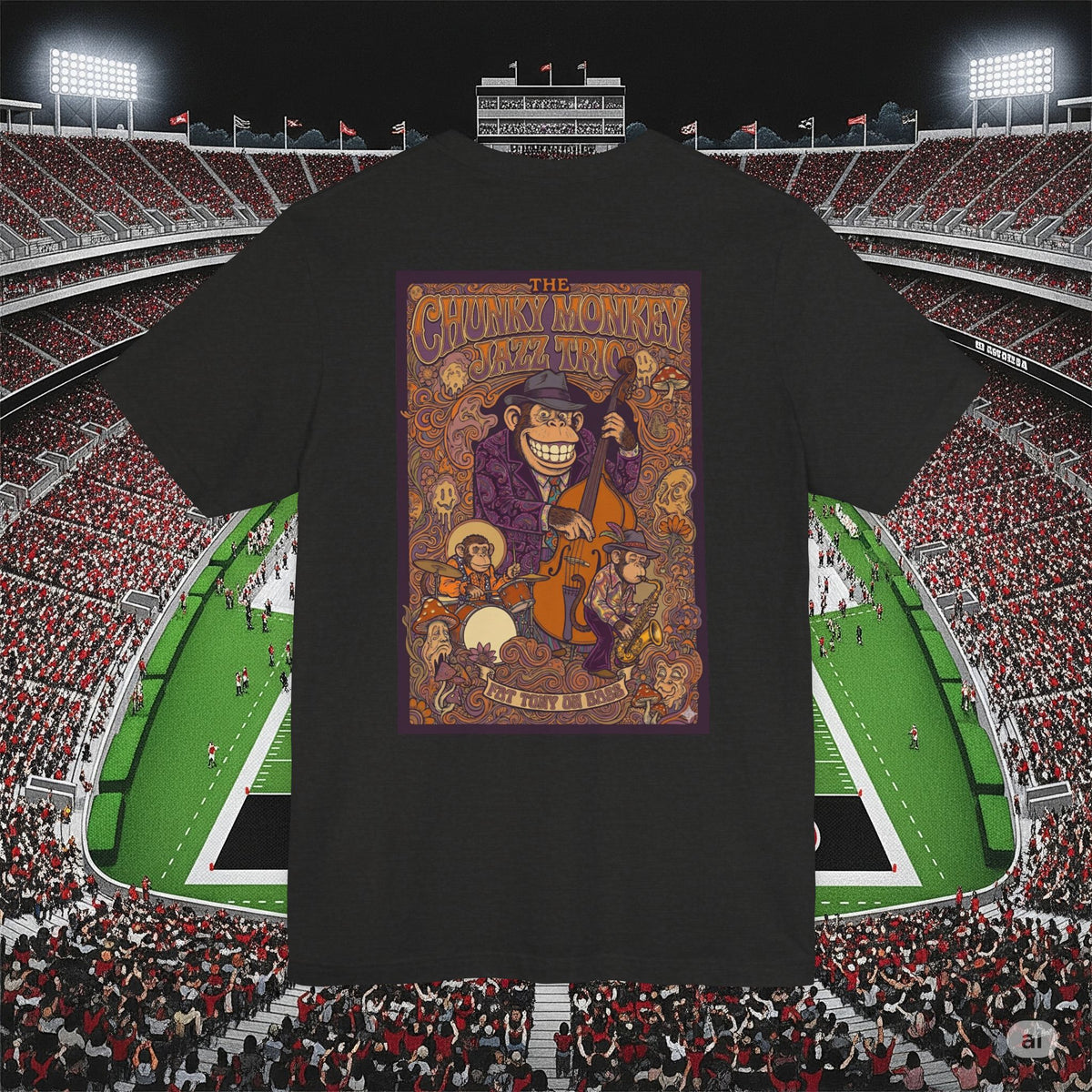 Vintage Style Fat Tony and the Chunky Monkey Trio Shirt - Retro Band Tee