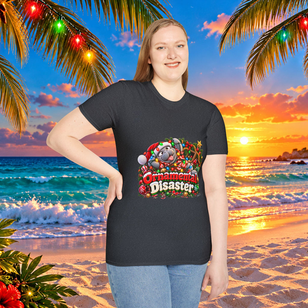 Ornamental Disaster Christmas T-Shirt