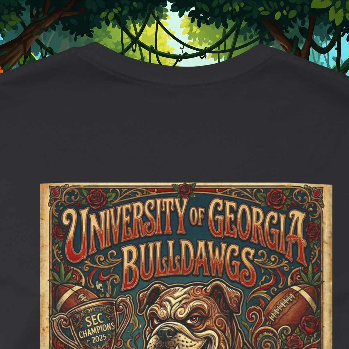 Georgia Bulldogs 2025 SEC Champions T-Shirt